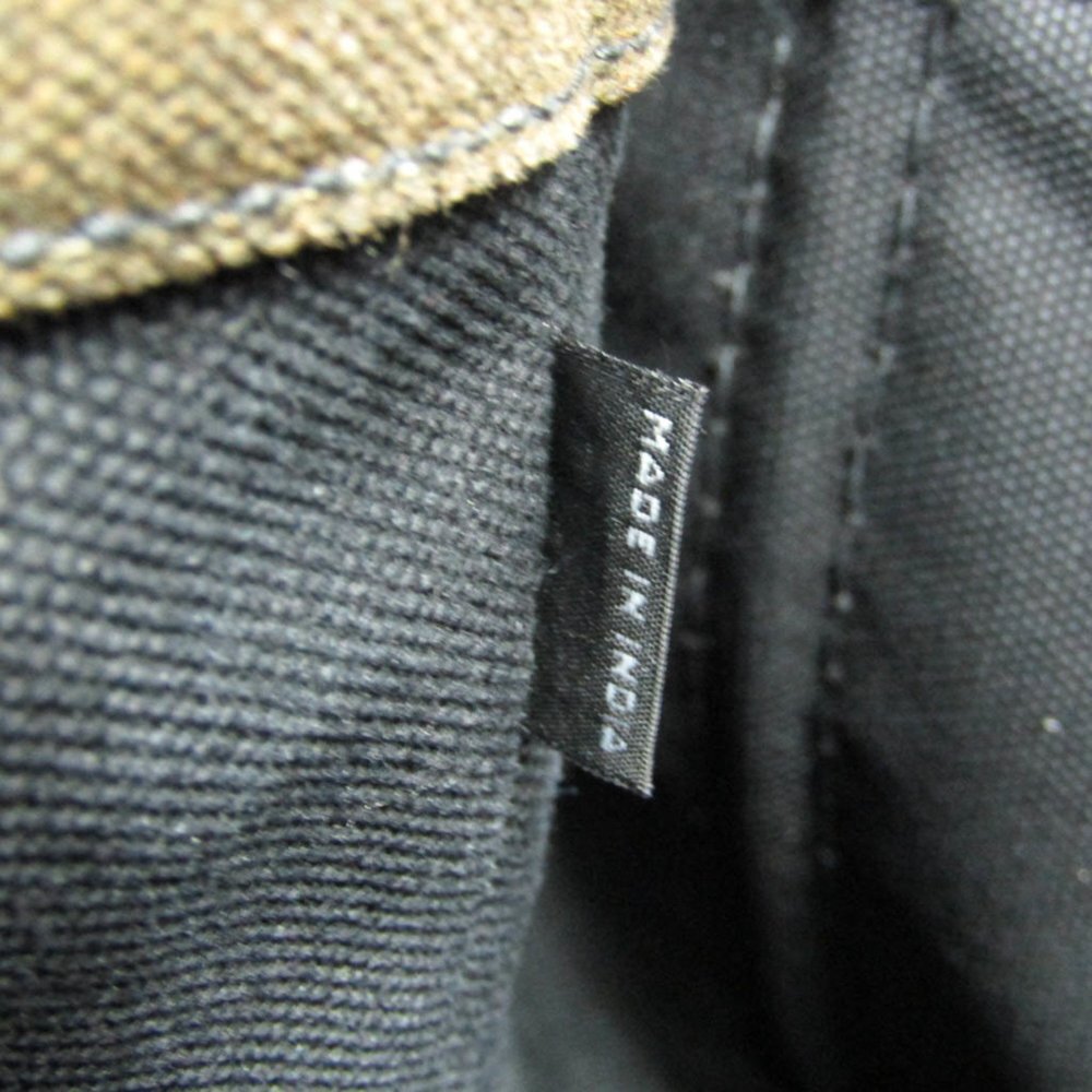 PRADA Brown Canvas Shoulder Bag - Picture 11 of 12